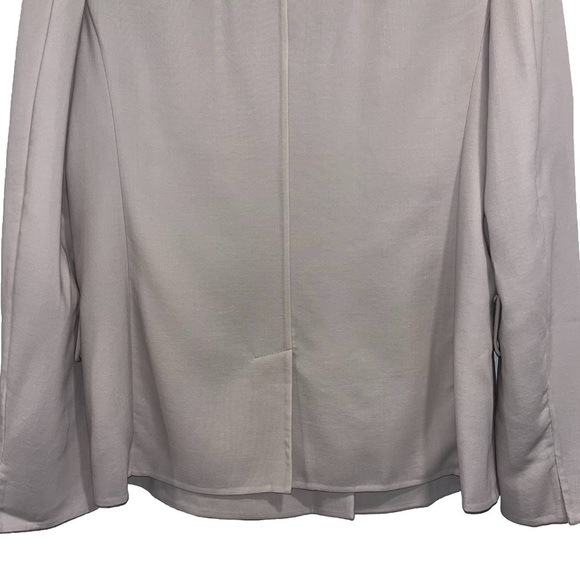 AKRIS Genaro blazer jacket beige tan wool size 10 clay office business NWT New - Picture 13 of 16
